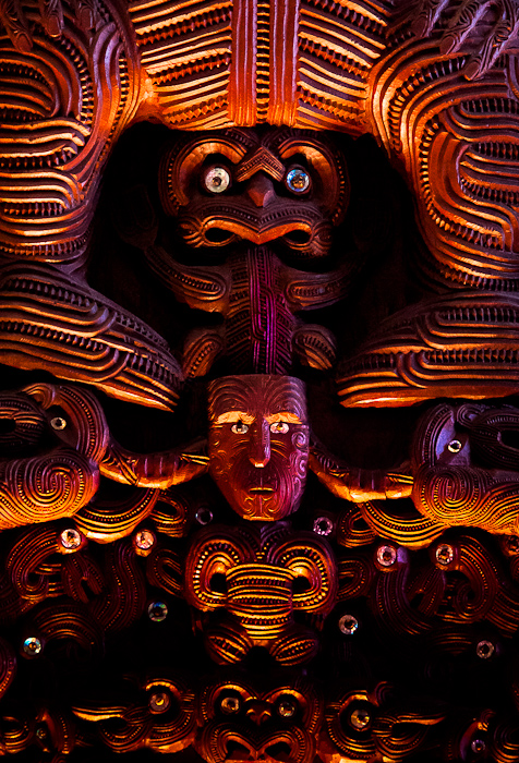 Māori Pou Carving